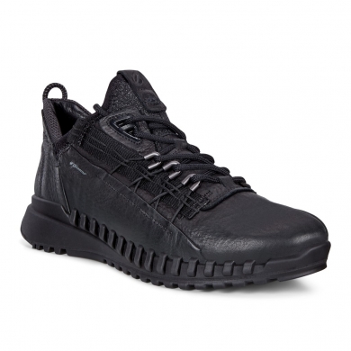 ECCO Sneaker Zipflex Low Dyneema Leather black Women